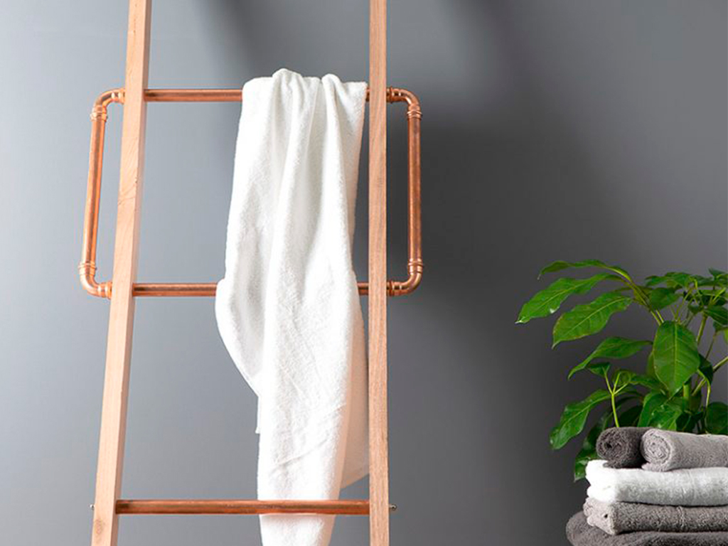 A towel rack