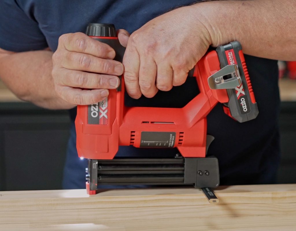 A nail gun