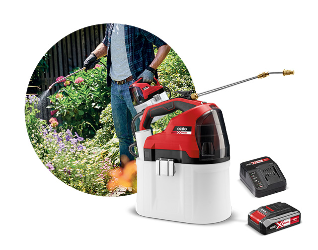 Ozito pxc best sale 18v garden sprayer