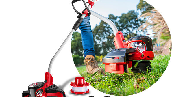 Ozito pxc 18v discount grass trimmer review