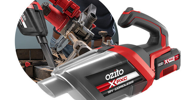 Satisfying Cleaning with the PXC 18V Hand Stick Vacuum Ozito